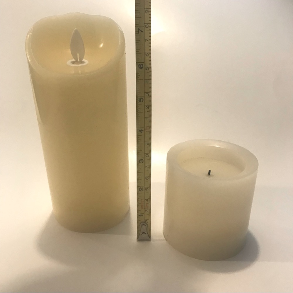 Flameless battery candle 2pc lot